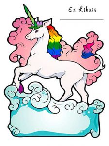 unicorn ex libris